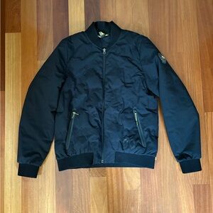 Eddie Bauer Black Bomber Jacket
